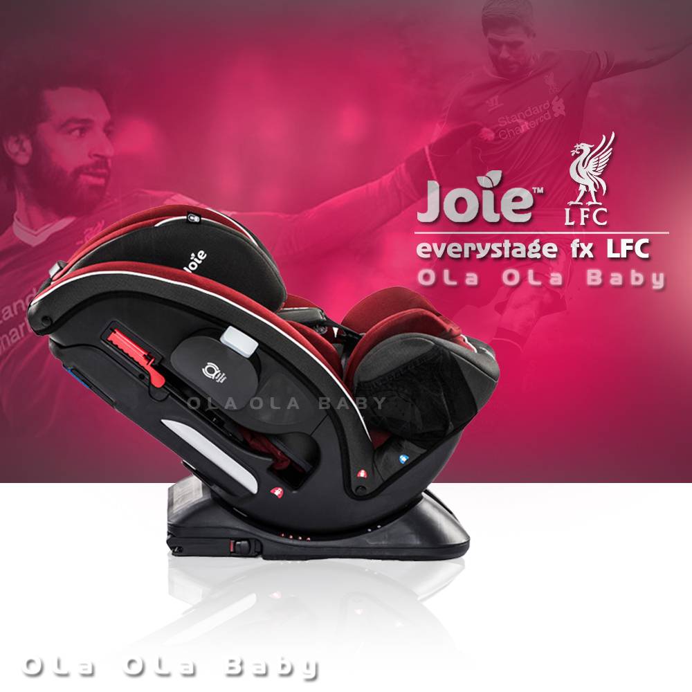 JOIE EVERY STAGE FX ISOFIX CAR SEAT RED LIVERBIRD OLA OLA BABY