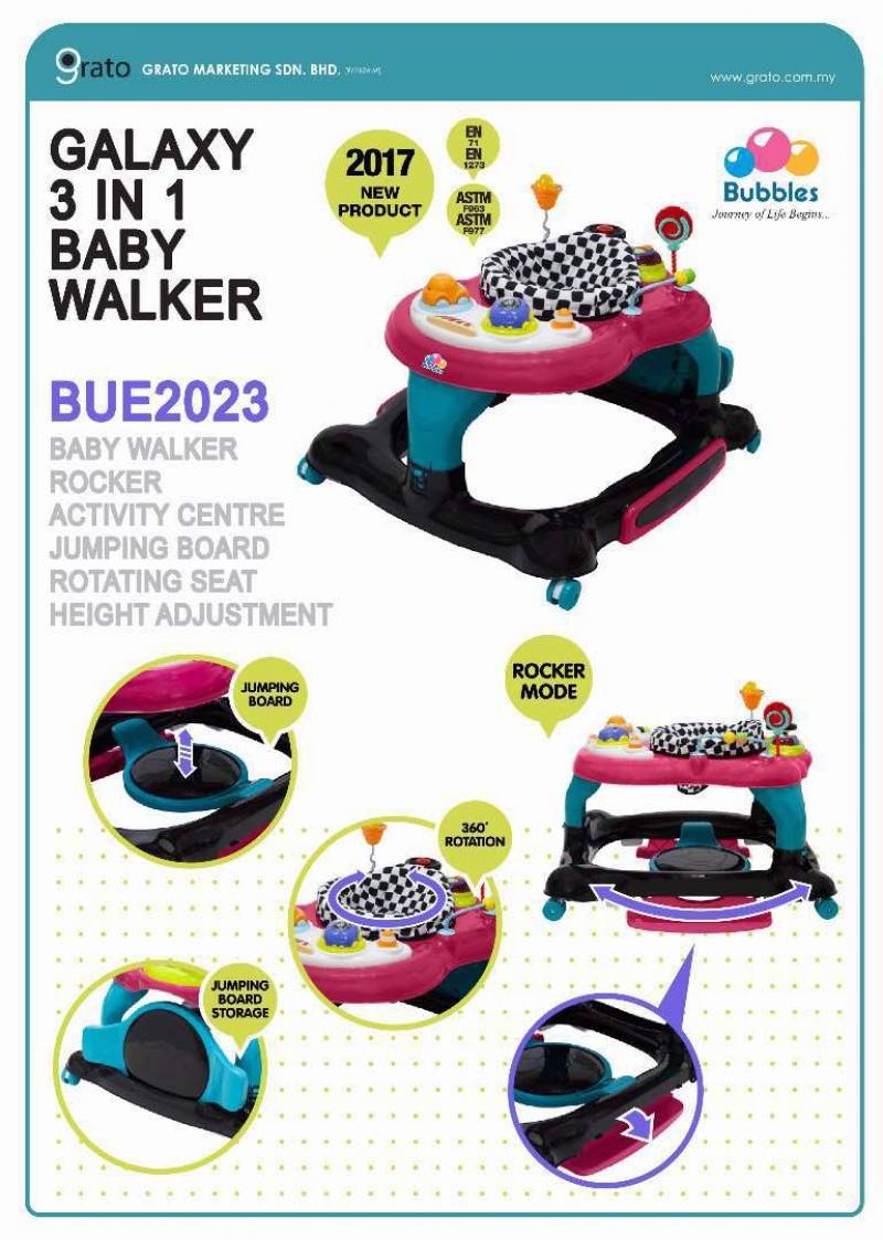 Bubbles 3 In 1 Baby Walker Ola Ola Baby 1 x bubbles 3 in 1 baby walker. bubbles 3 in 1 baby walker ola ola baby