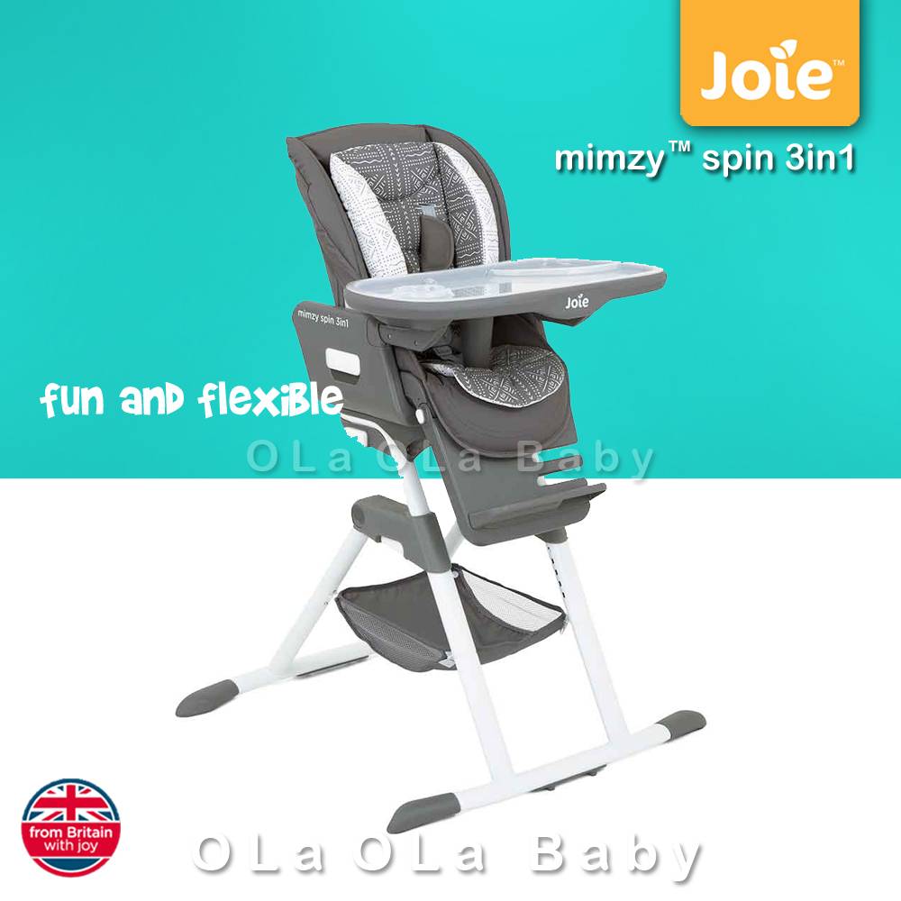 joie mimzy spin 3 in 1 highchair