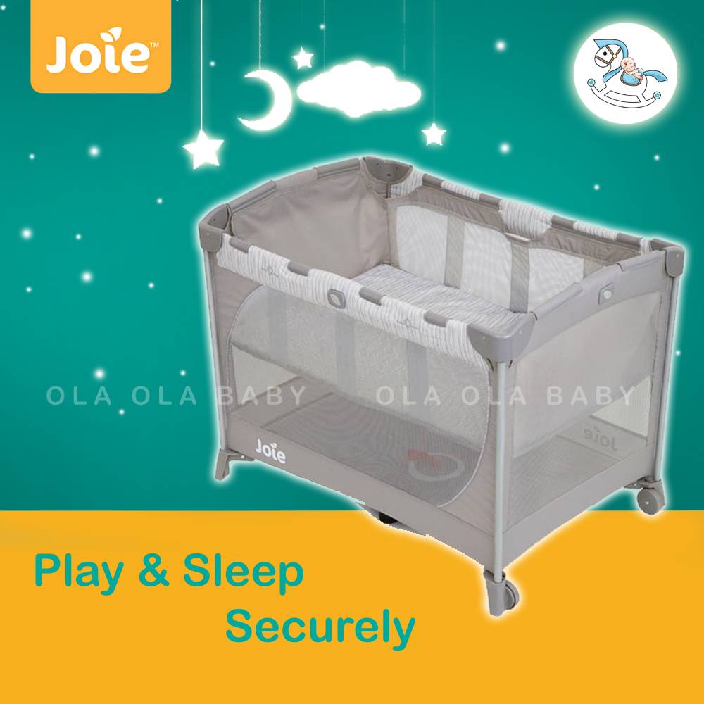 JOIE COMMUTER CHANGE & BOUNCE PLAYPEN OLA OLA BABY
