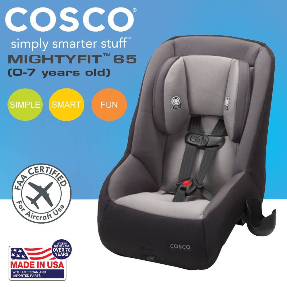 cosco mightyfit lx convertible car seat