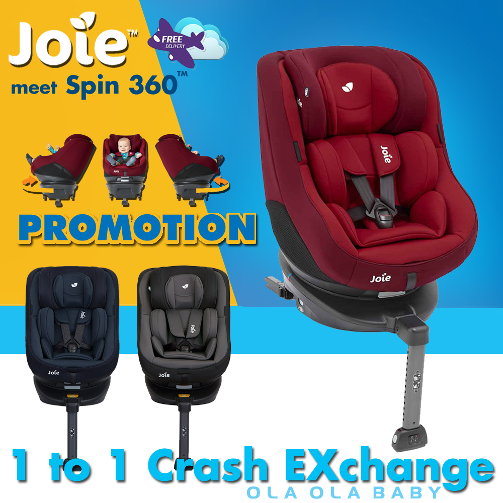 JOIE SPIN 360 ISOFIX CAR SEAT OLA OLA BABY