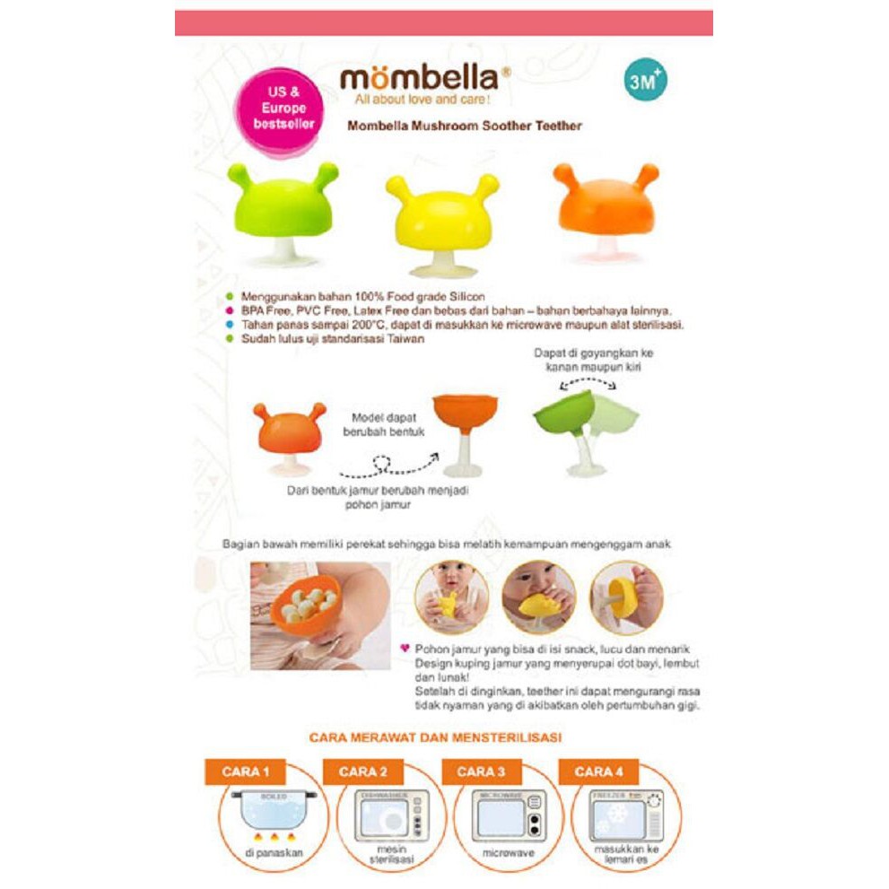 mombella mushroom teether review